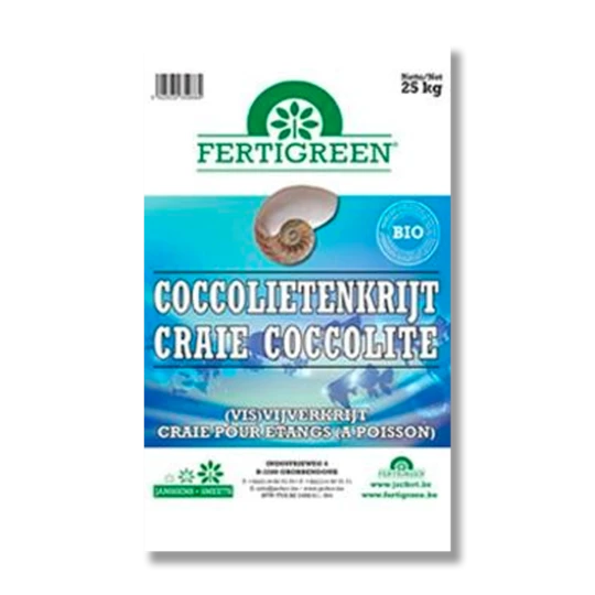 Fertigreen Coccolietenkrijt 25kg - Vijverkrijt 1 Fertigreen Coccolietenkrijt 25kg - Vijverkrijt